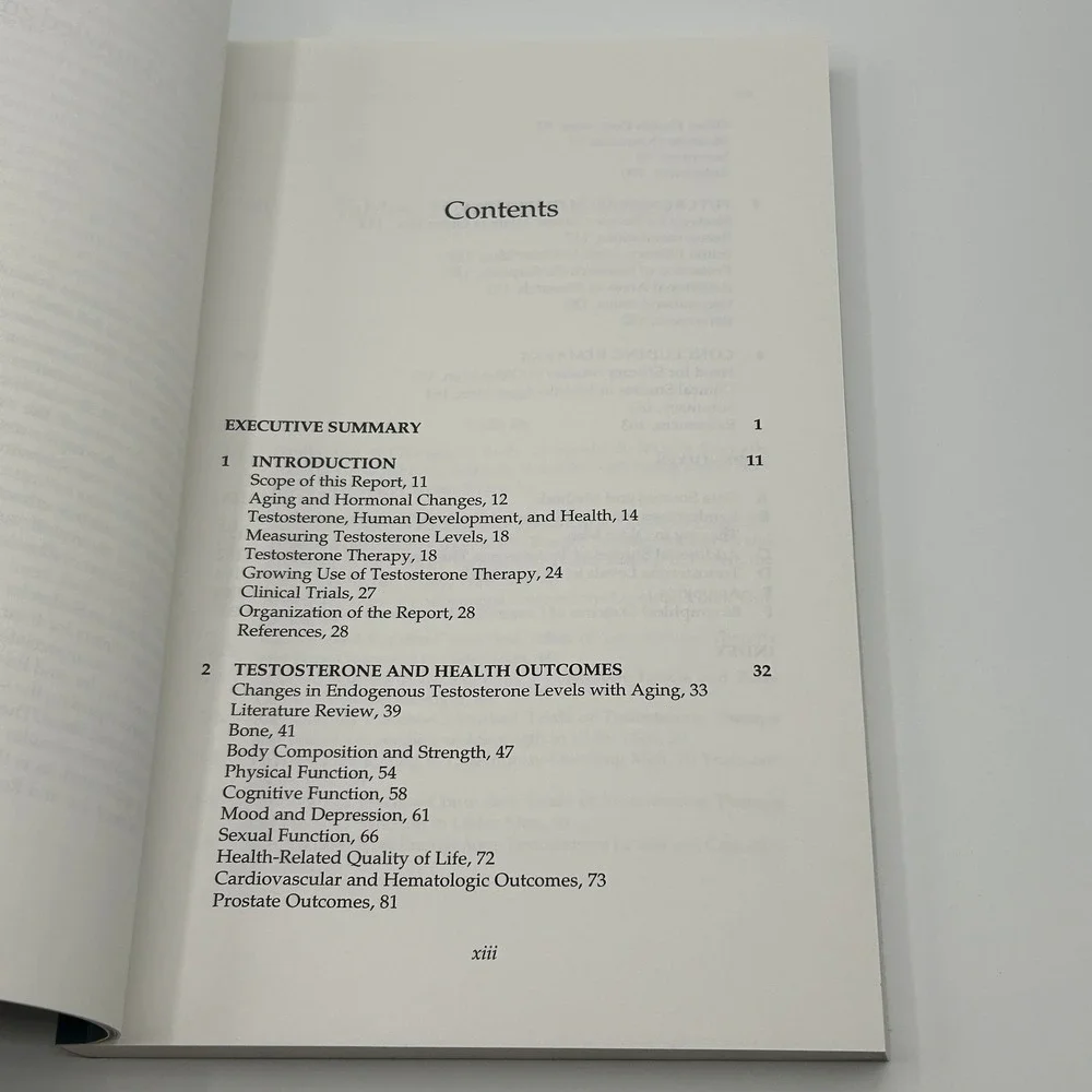 Testosterone‎ and Aging Clinical Research Institute of Medicine Paperback 2004